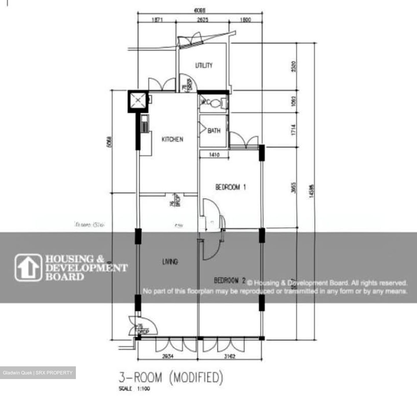 Blk 13 Mount Faber View (Bukit Merah), HDB 3 Rooms #544460941